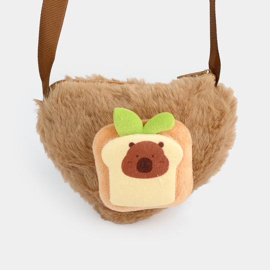 Mini Fluffy Plush Crossbody Bag