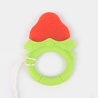 Teether With Chain | Red