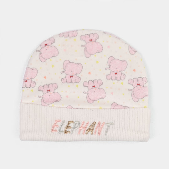 Baby Cap/Hat Velvet Printed