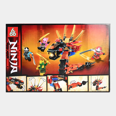 Super Action Heroes Block Set Ninja "282PCs" For Kids