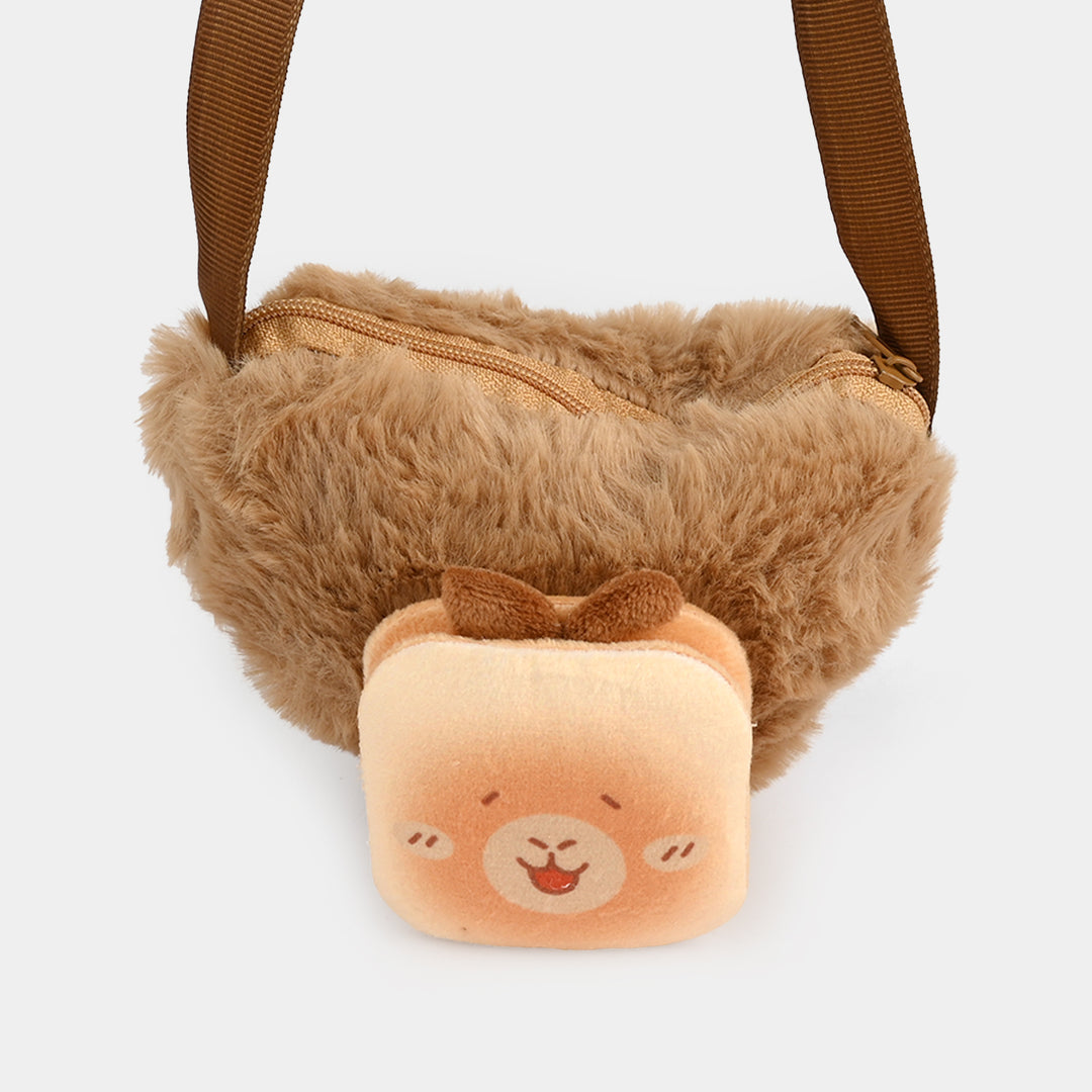 Mini Fluffy Plush Crossbody Bag
