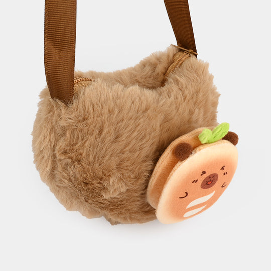 Mini Fluffy Plush Crossbody Bag