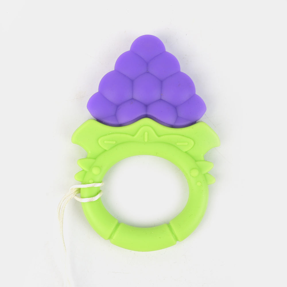 Teether With Chain | Purple