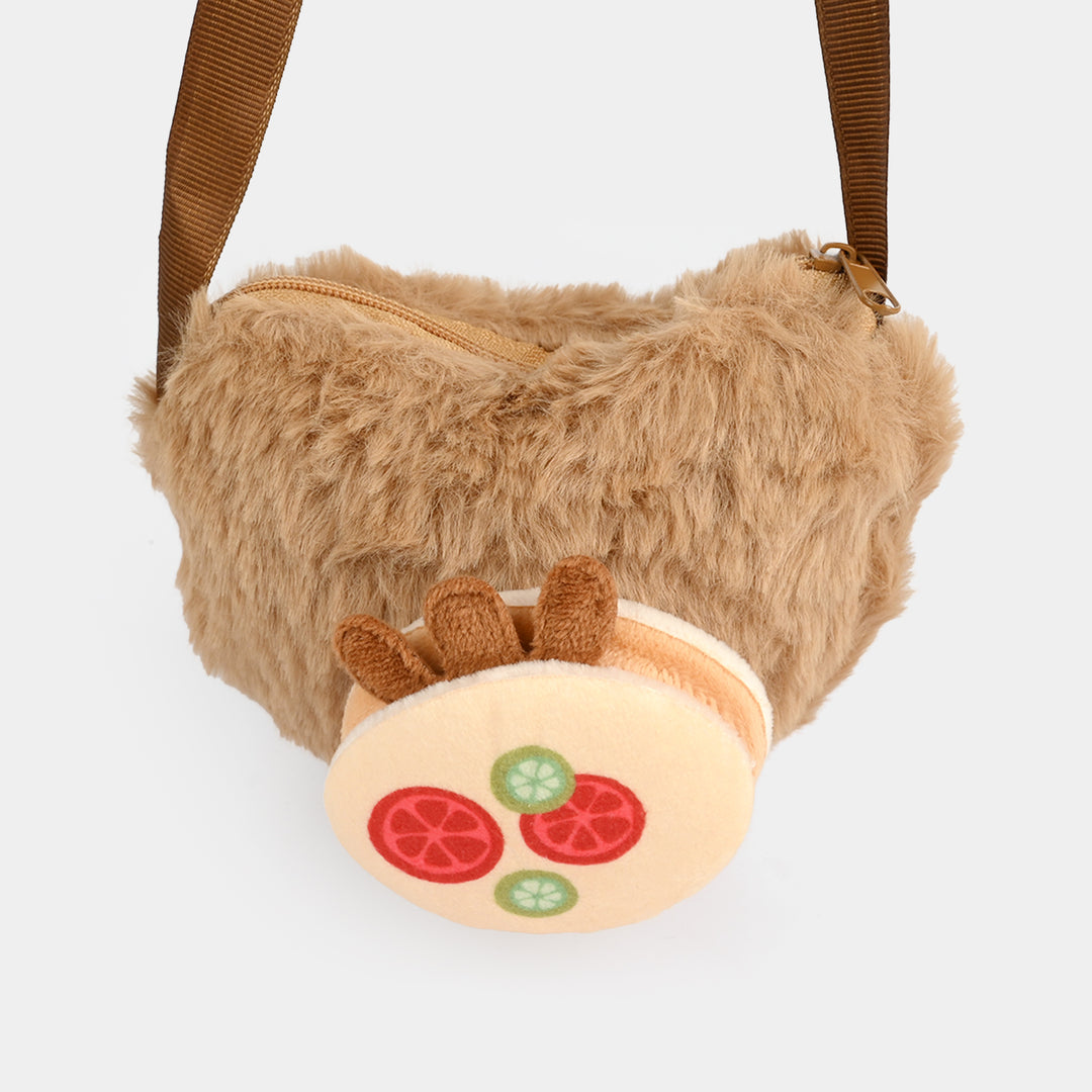 Mini Fluffy Plush Crossbody Bag