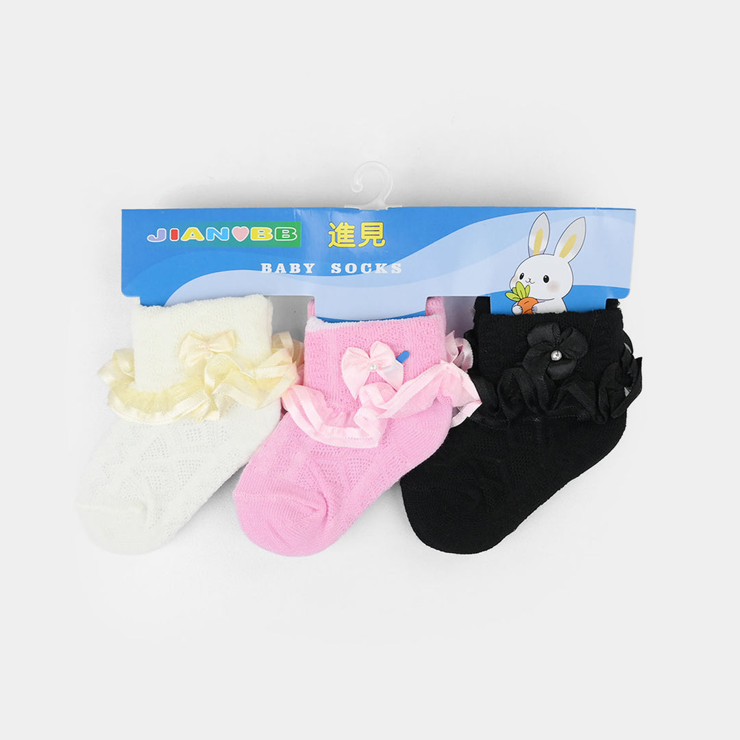 BABY SOCKS PACK OF 3 | 6-12M