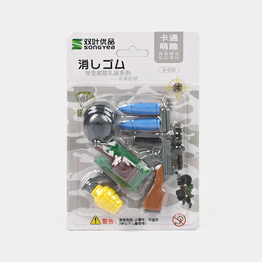 Multi Design Shaped Eraser