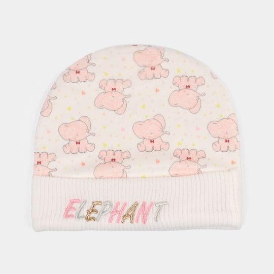 Baby Cap/Hat Velvet Printed