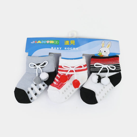 BABY SOCKS PACK OF 3 | 6-12M