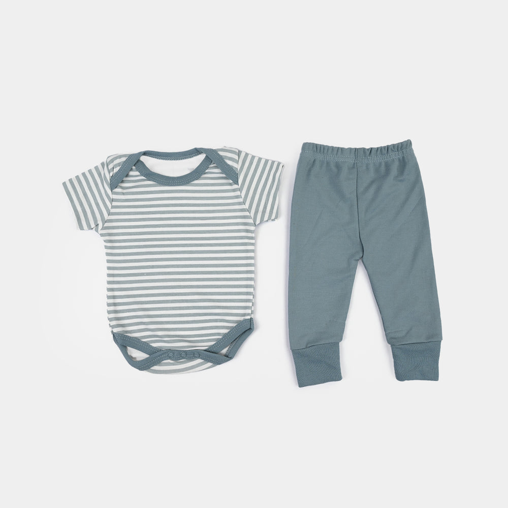 Infant Starter Set 11Pcs Car Faded Denim