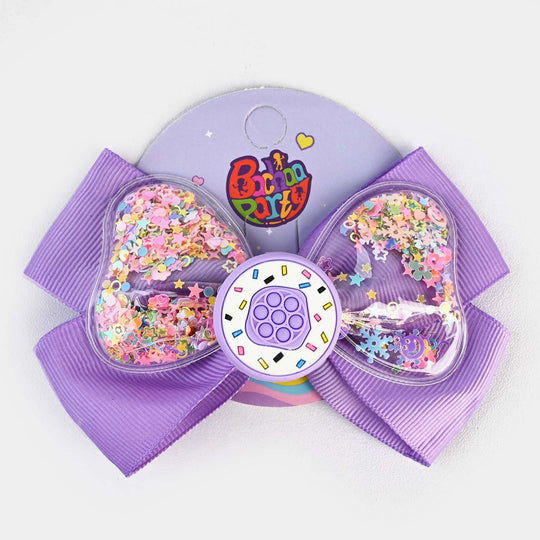 CUTE BOW STYLE HAIR PIN FOR GIRLS