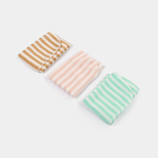 Soft Cotton Baby Face Towel | 3PCs