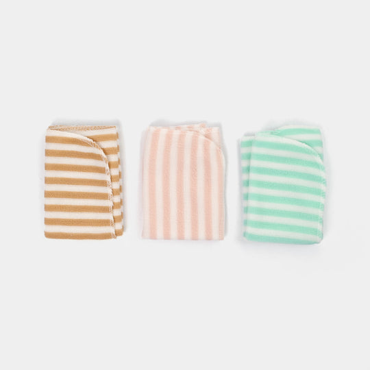 Soft Cotton Baby Face Towel | 3PCs