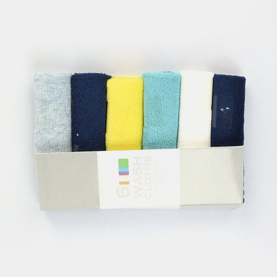 Forever Baby 6Pcs Washcloths Set