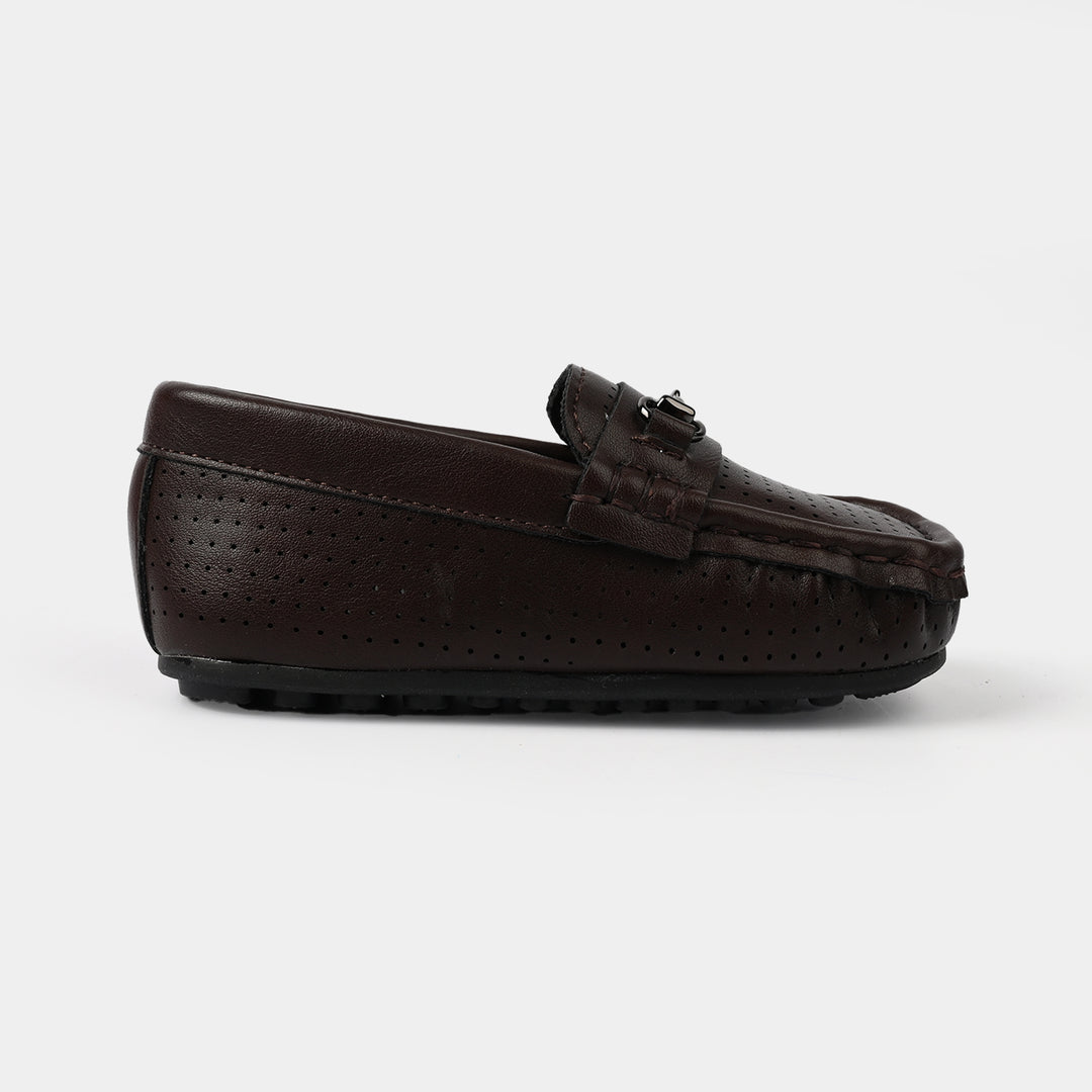Boys Loafers H502-L8-COFFEE