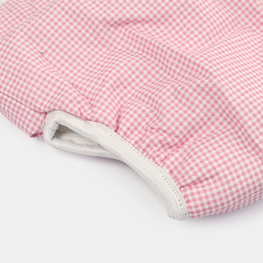 Towel Cotton Panty 3-6M Pink Check
