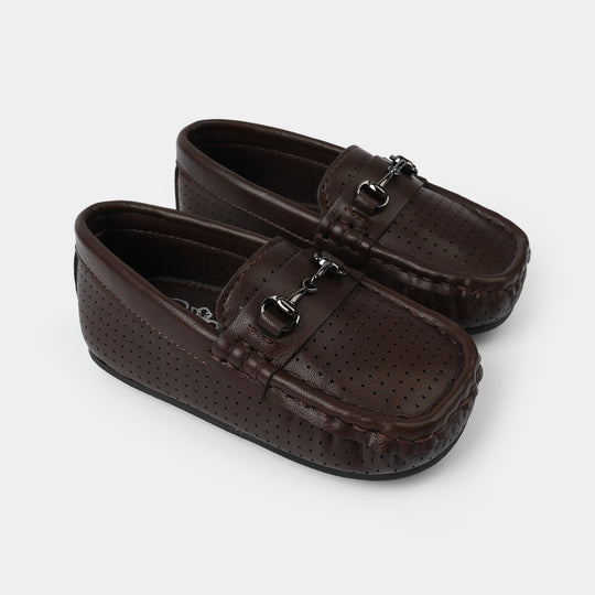 Boys Loafers H502-L8-COFFEE