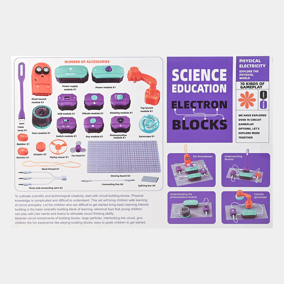 Computer Science Blocks Image Electronic Science Building Blocks Game Price in Pakistan | Bachaa Party