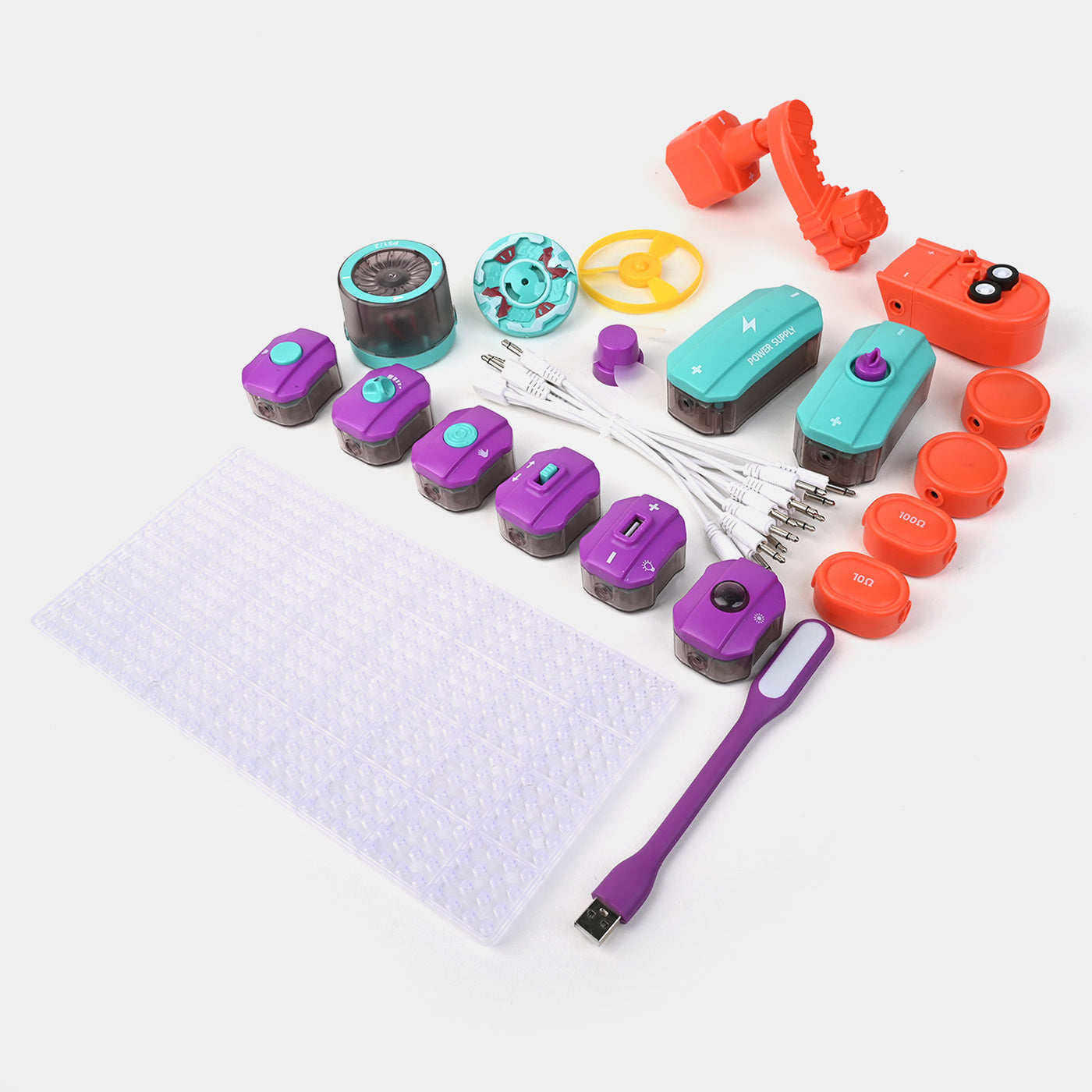 Electronic Science Building Blocks Game