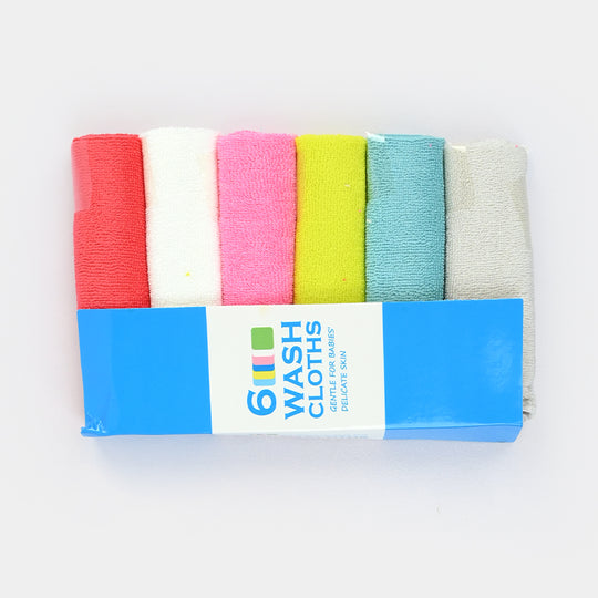 Forever Baby 6Pcs Washcloths Set