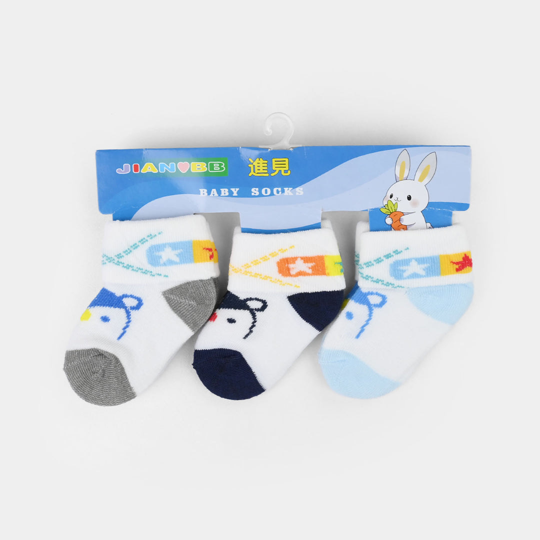 BABY SOCKS PACK OF 3 | 6-12M
