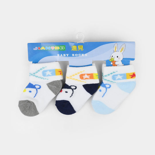 BABY SOCKS PACK OF 3 | 6-12M