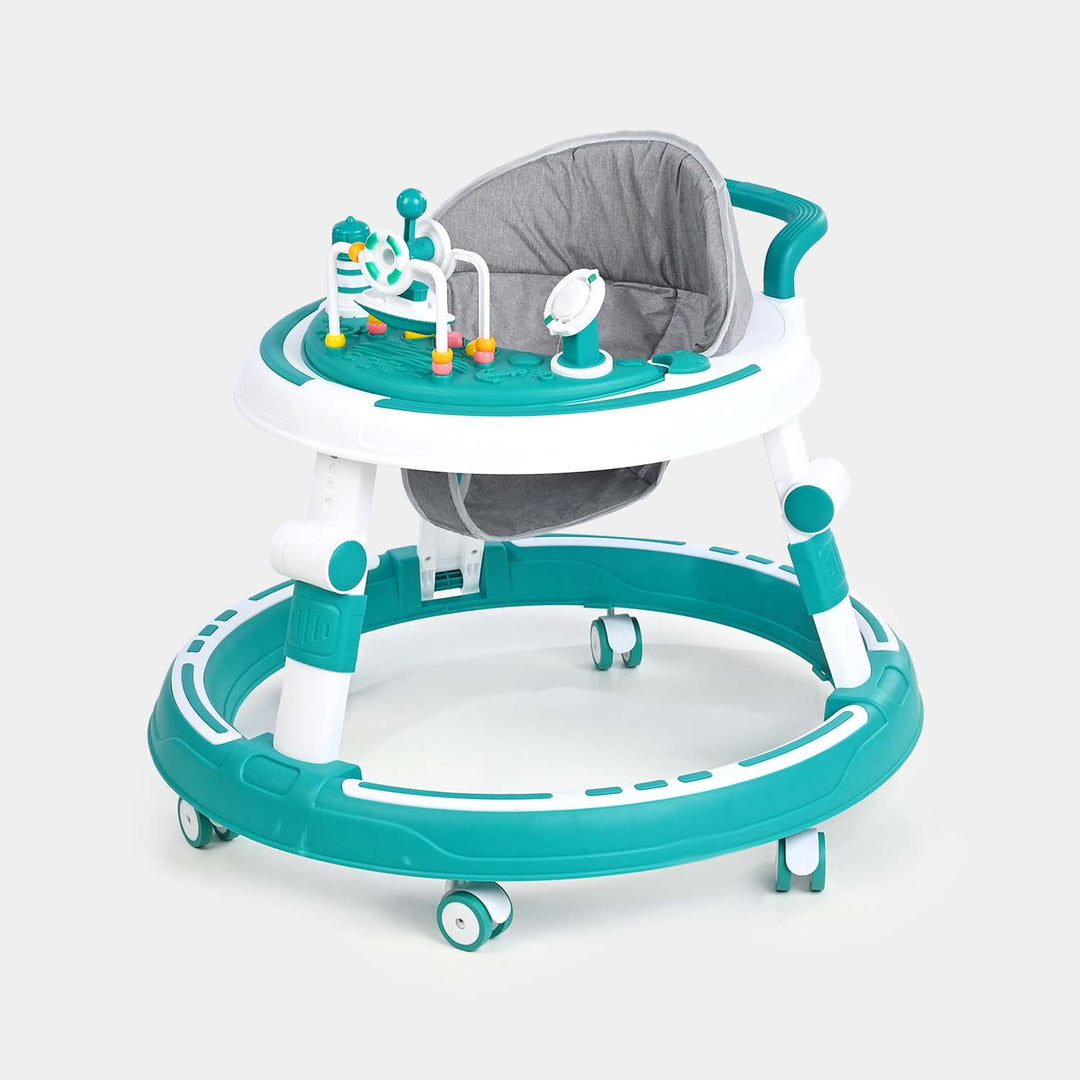 Multifunctional Baby Walker Round Shaped 618 Blue