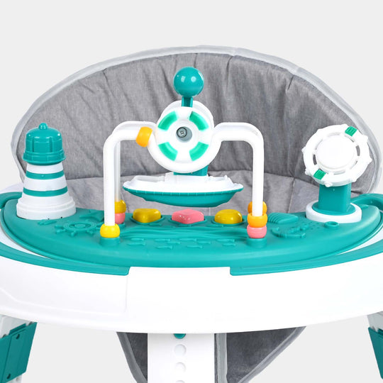 Multifunctional Baby Walker Round Shaped 618 Blue