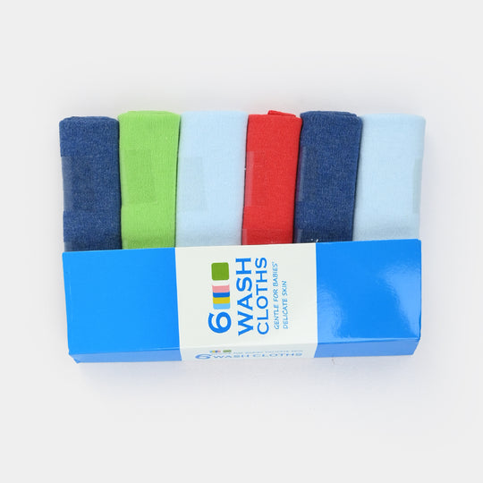 Forever Baby 6Pcs Washcloths Set