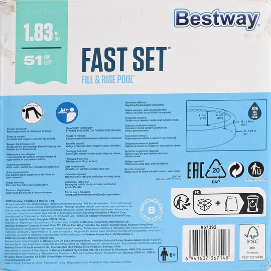 Bestway Swimming Pool B/W For Kids