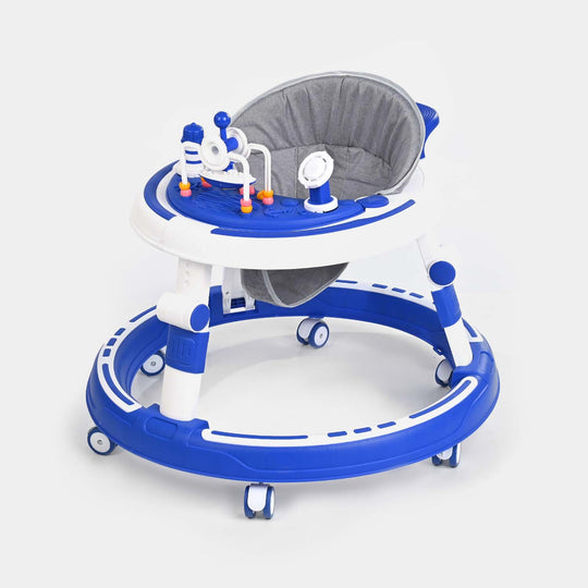 Multifunctional Baby Walker Round Shaped 618 Blue