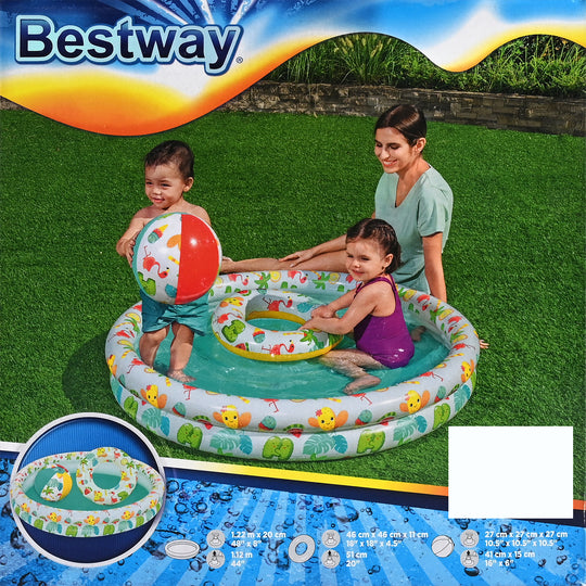 Bestway Pool With Ring Ball 48" X 8" Box | 51124