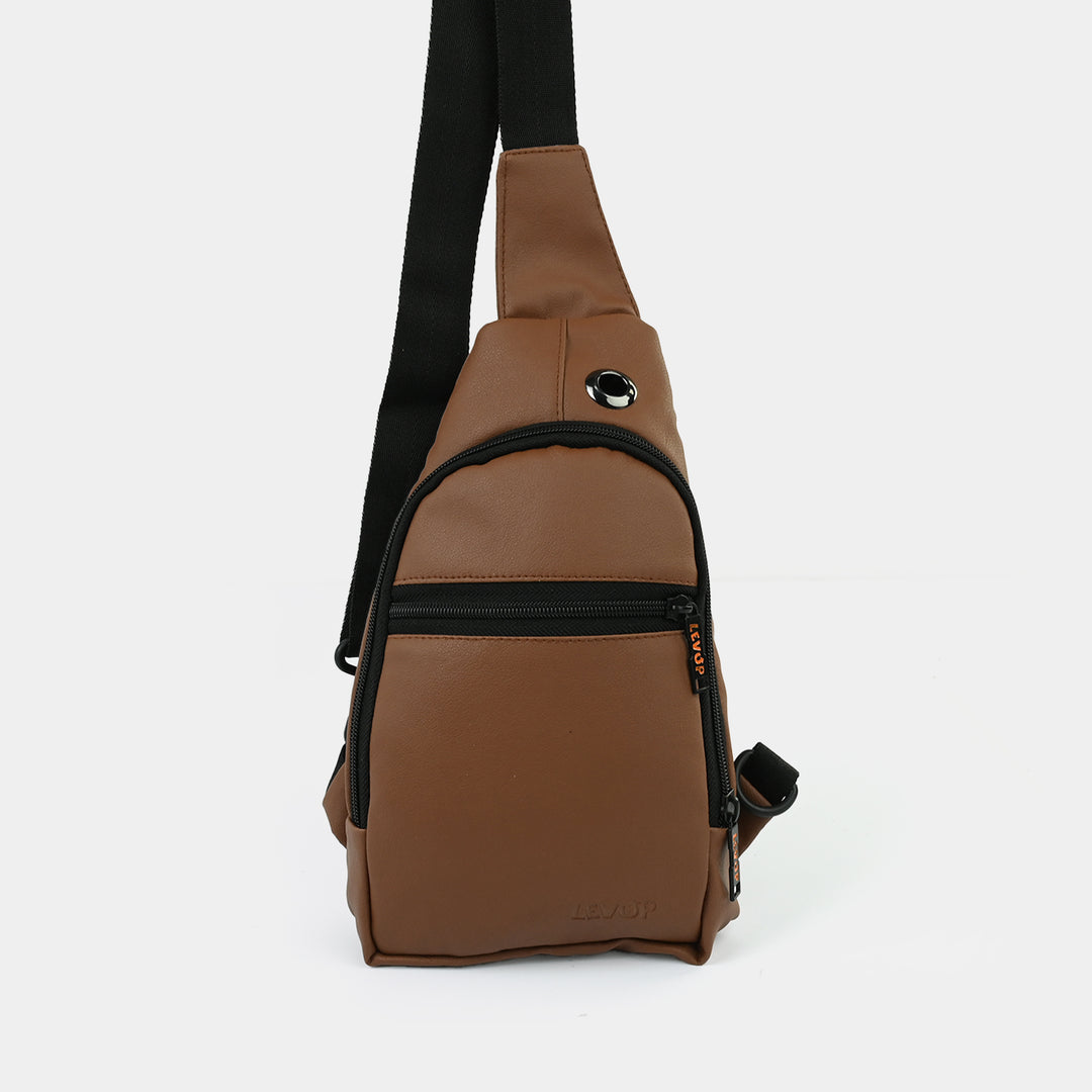 Levup Rexine Crossbody Travel & Sports Bag