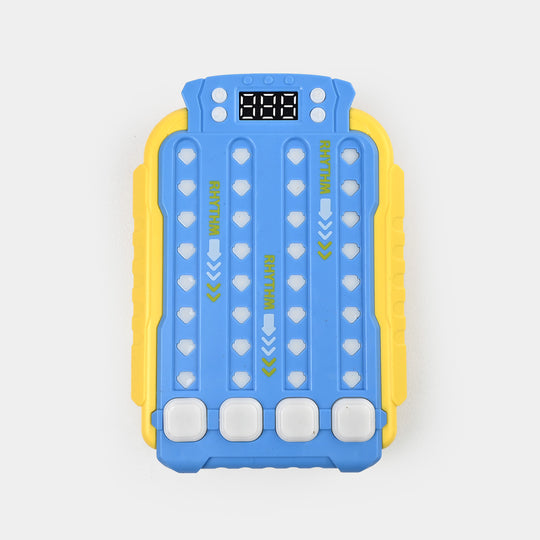 Rhythm Game Machine Quick Push Pop Game with Music and Lights