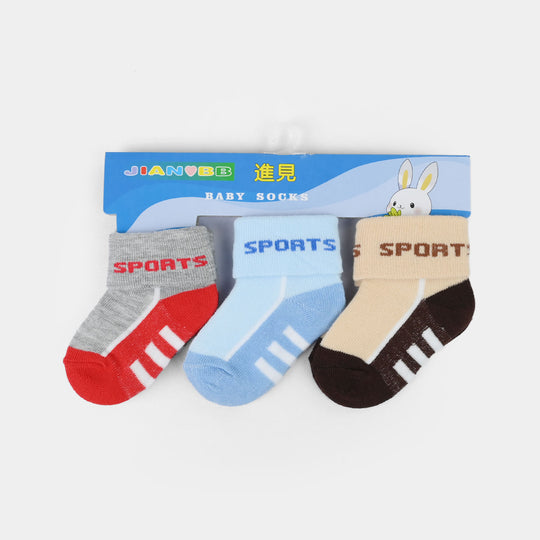 BABY SOCKS PACK OF 3 | 6-12M