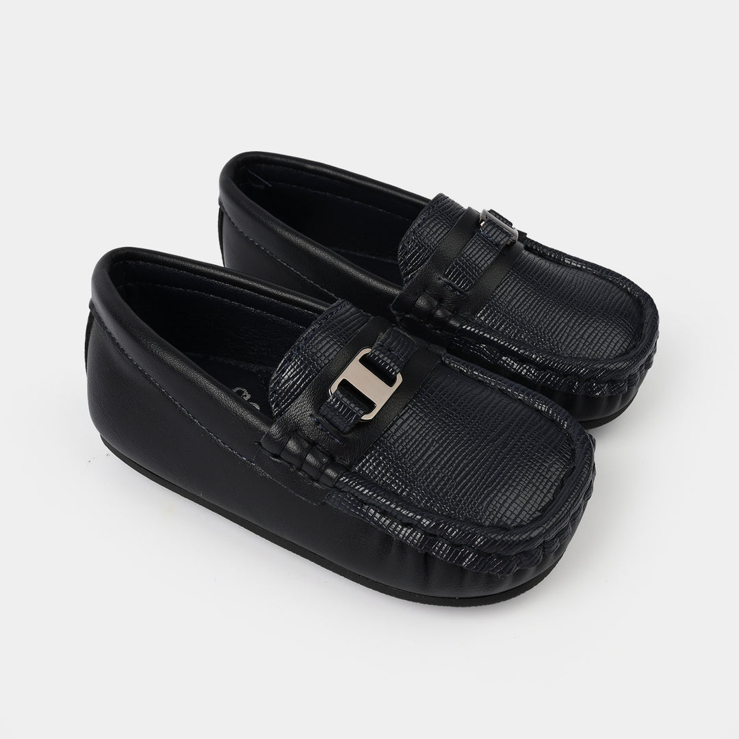 Boys Loafers H502-L11-NAVY