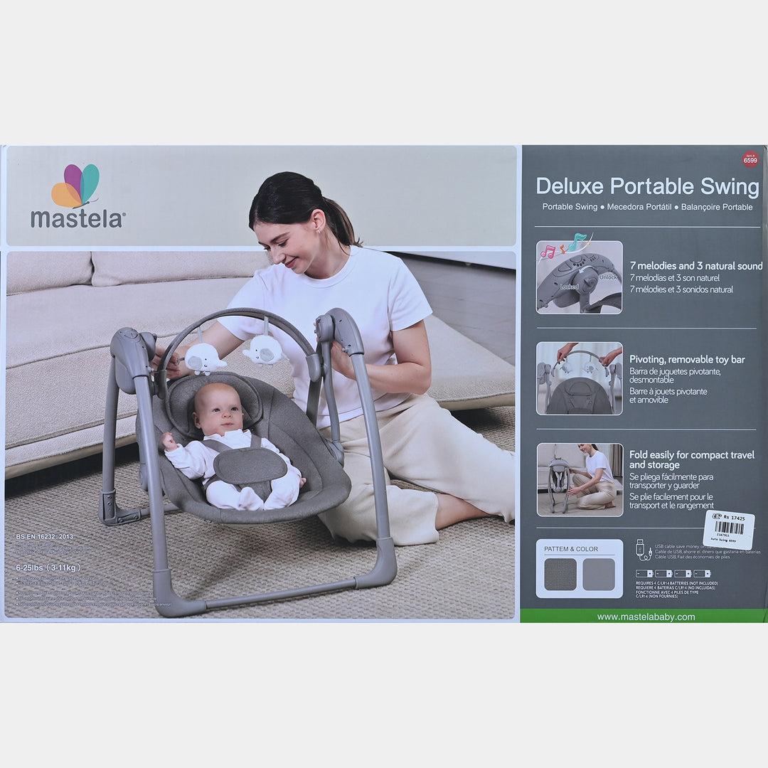 Mastela Deluxe Portable Baby Swing