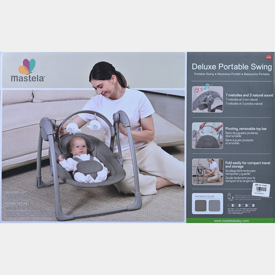 Mastela Deluxe Portable Baby Swing