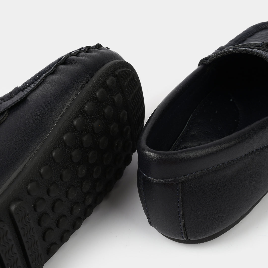 Boys Loafers H502-L11-NAVY