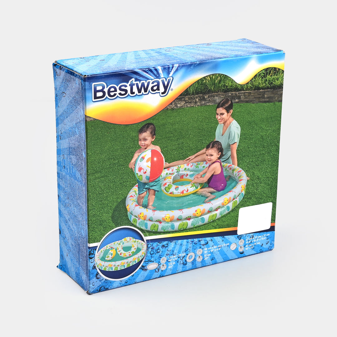 Bestway Pool With Ring Ball 48" X 8" Box | 51124