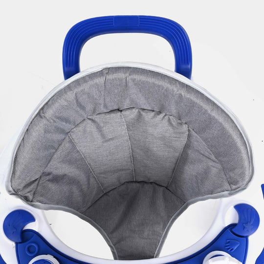 Multifunctional Baby Walker Round Shaped 618 Blue