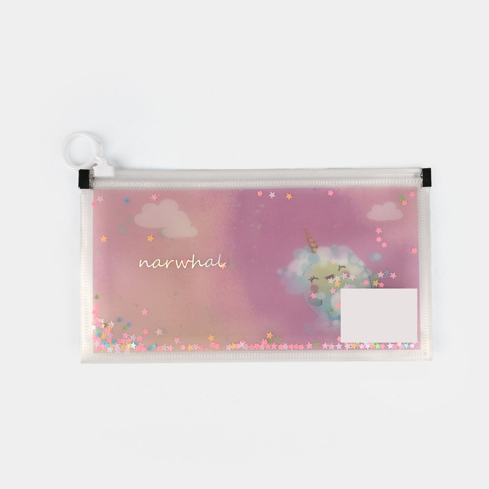 Transparent Stationery/Essentials Pouch for Kids | Large