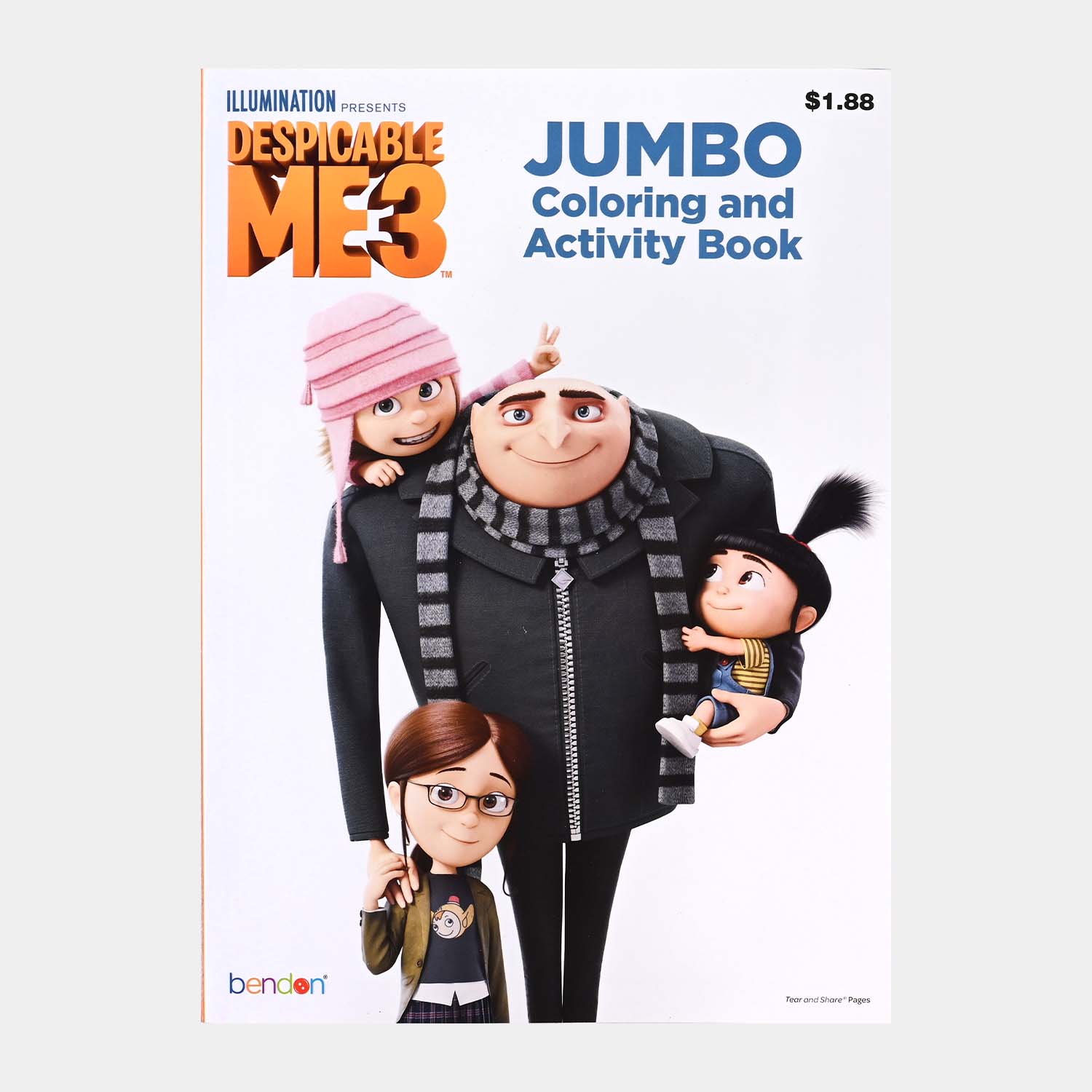 Jumbo Despicable Me3 Colouring Book Price in Pakistan | Bachaa Party