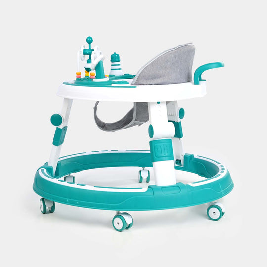 Multifunctional Baby Walker Round Shaped 618 Blue