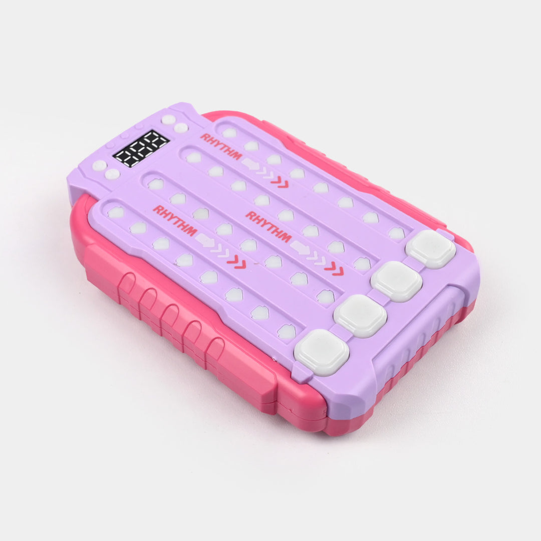 Rhythm Game Machine Quick Push Pop Game with Music and Lights