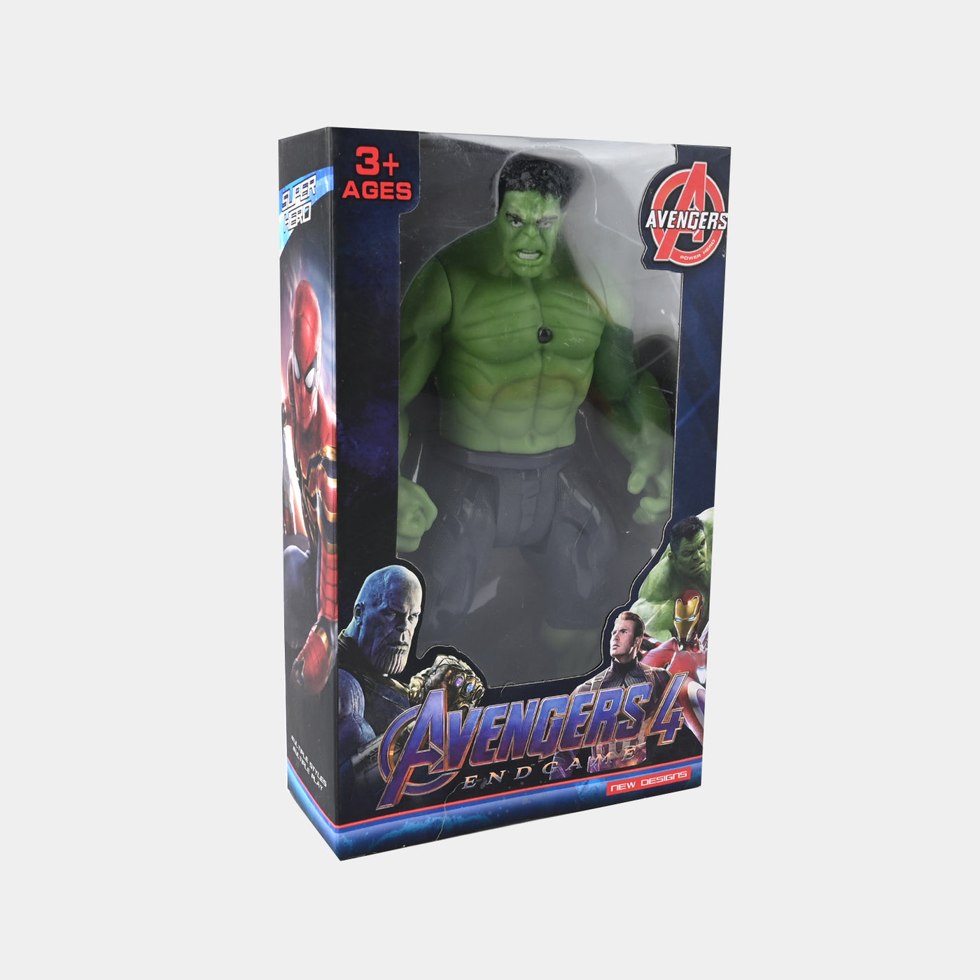 Super Action Hero Figure Toy With Light