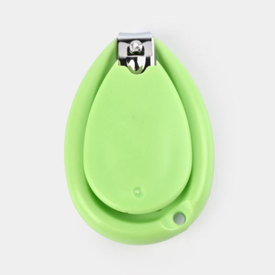 Baby Nail Cutter With Plastic Box | Green