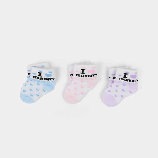 BABY SOCKS PACK OF 3 | 6-12M