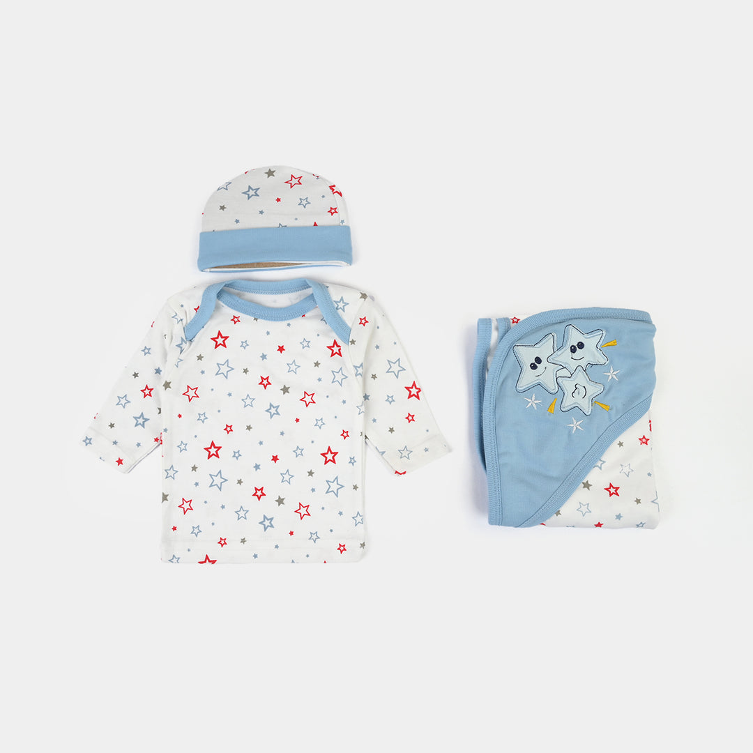 Infant Starter Set 11Pcs Star Powder Blue