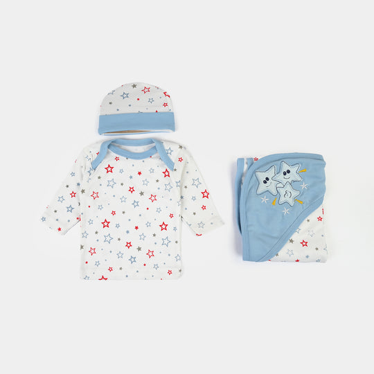 Infant Starter Set 11Pcs Star Powder Blue