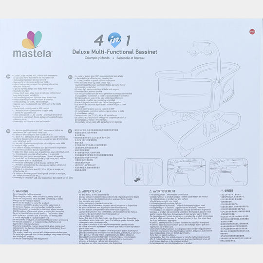 4 in 1 Deluxe Multi-Functional Bassinet/ Baby Swing